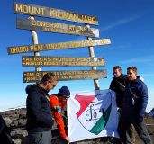 Erster Kilimanjaro-Stamm der Concordia, Fassanstich