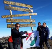 Erster Kilimanjaro-Stamm der Concordia, Fassanstich