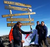 Erster Kilimanjaro-Stamm der Concordia, Fassanstich