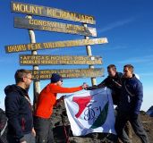 Erster Kilimanjaro-Stamm der Concordia, Blitzquart